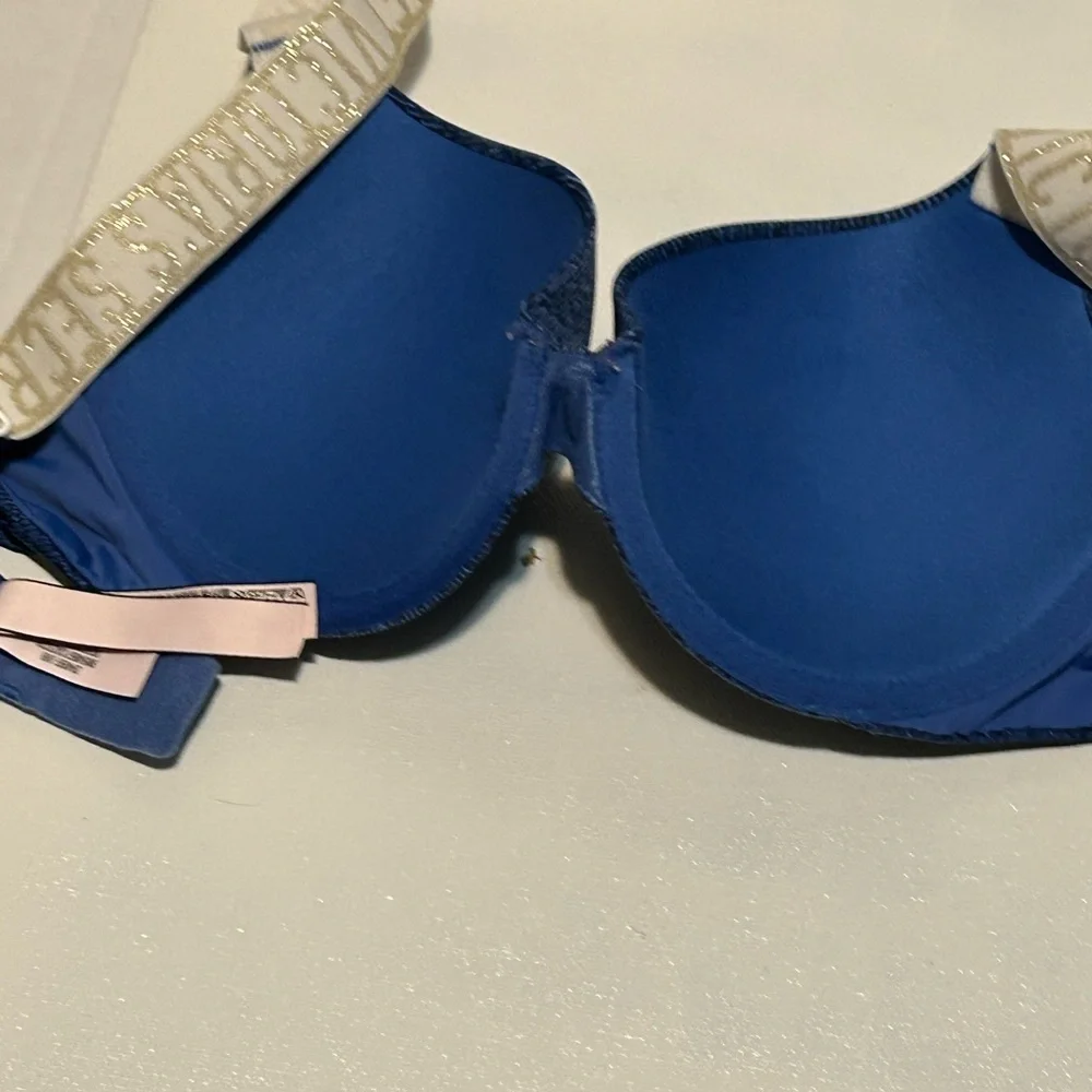 Blue Women's Bra